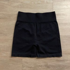 Black Biker Shorts